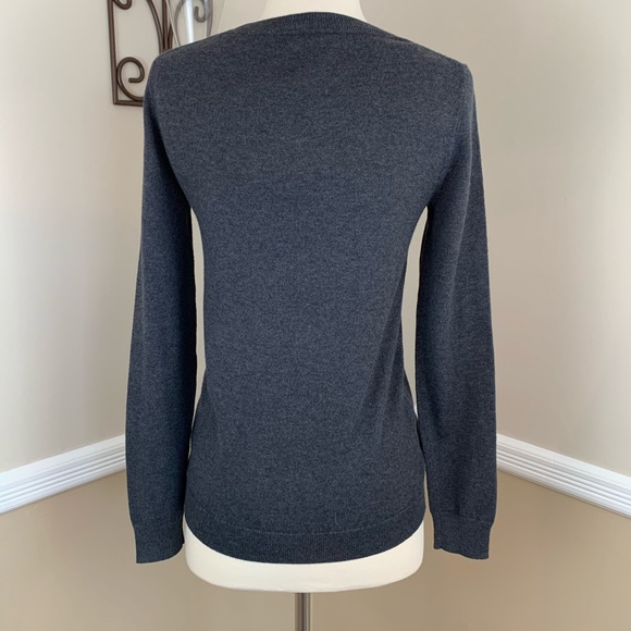 J Crew Mercantile French Bulldog Pullover Sweater Cotton Wool Blend XS - Picture 5 of 8